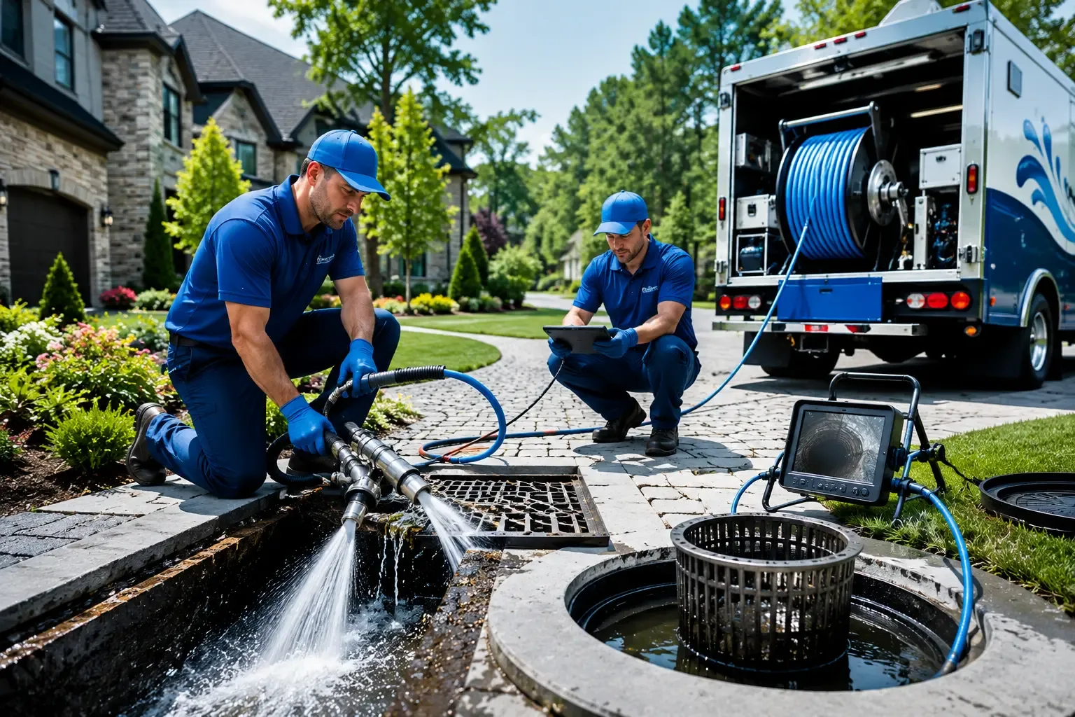Local outdoor drain cleaning professionals in Brunswick, OH