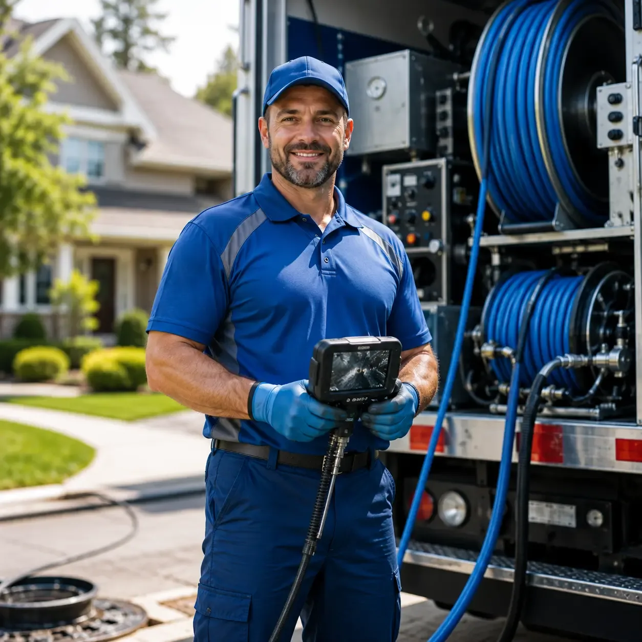 Local outdoor drain cleaning specialists in Brunswick, OH